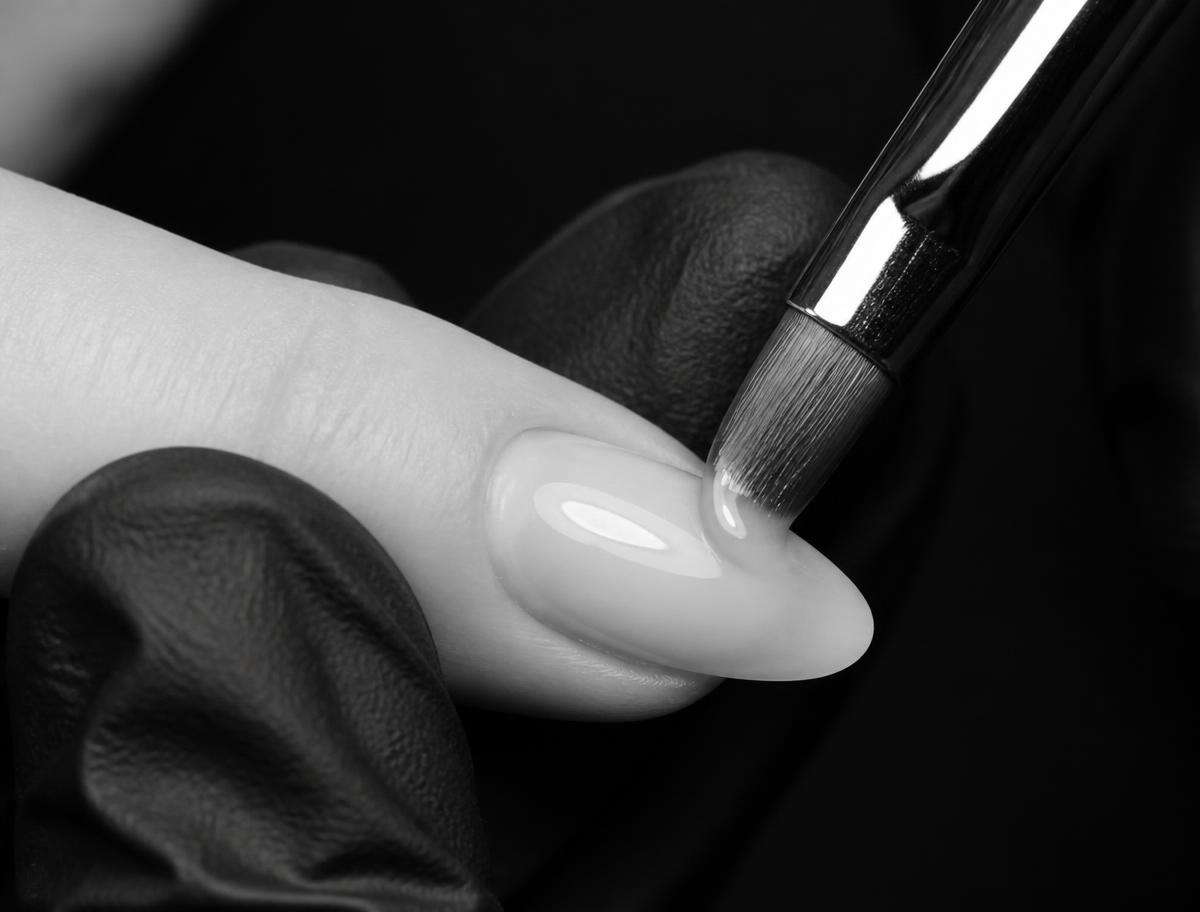 Builder Gel nails at Star Nail in West Nashville